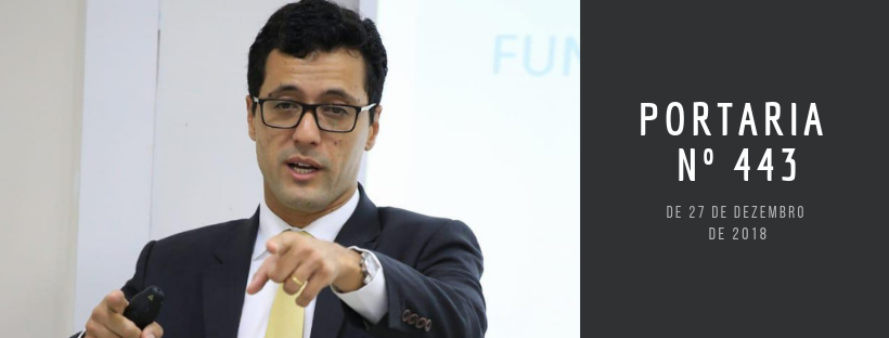 Portaria nº 443, de 27 de dezembro de 2018