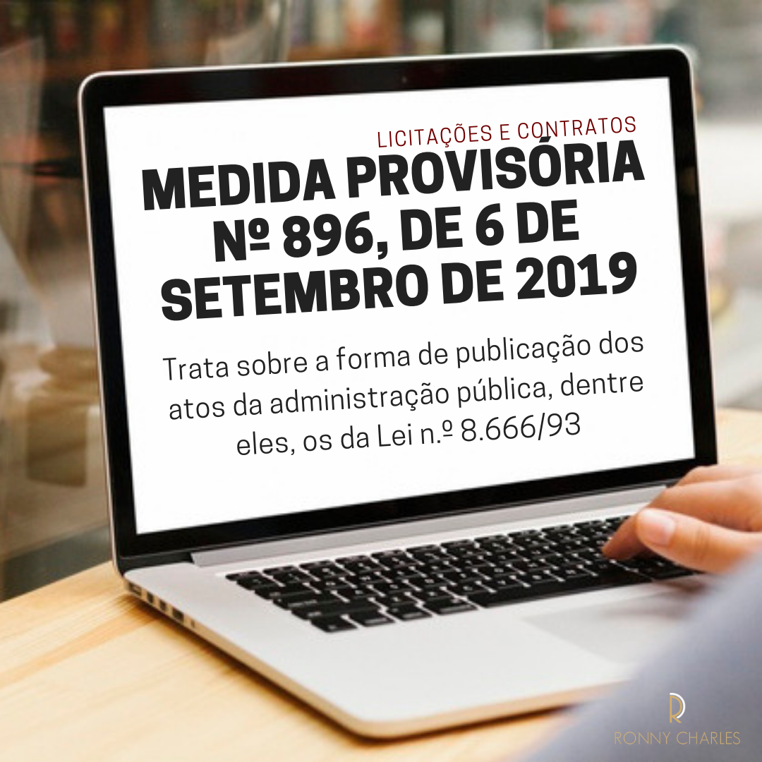 MEDIDA PROVISÓRIA Nº 896, DE 6 DE SETEMBRO DE 2019